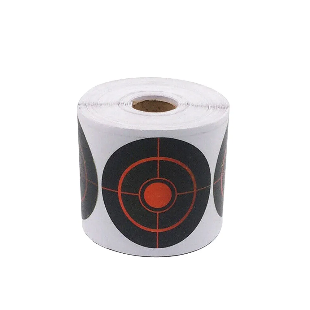 Roll Splatter Target Sticker Strong Adhesive Shooting Splatter Targets Stickers Splatterburst Targets 7.5cm Diameter