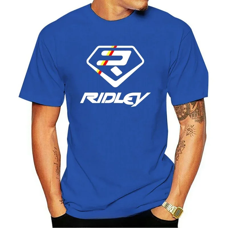 New T-SHIRT Ridley Noah Fast Disc Road Bike TEE SHIRT Short Sleeve Cotton Rusian Rock Tshirt Novelty summer Tees Clothes funny