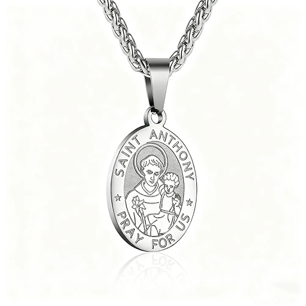 Einfache Herren-Halskette mit quadratischem silberfarbenem Edelstahl-Anhänger, Retro-Schlangenkette, Hip-Hop-Schmuck, Damen-Halskette, Accessoire – Detail 8