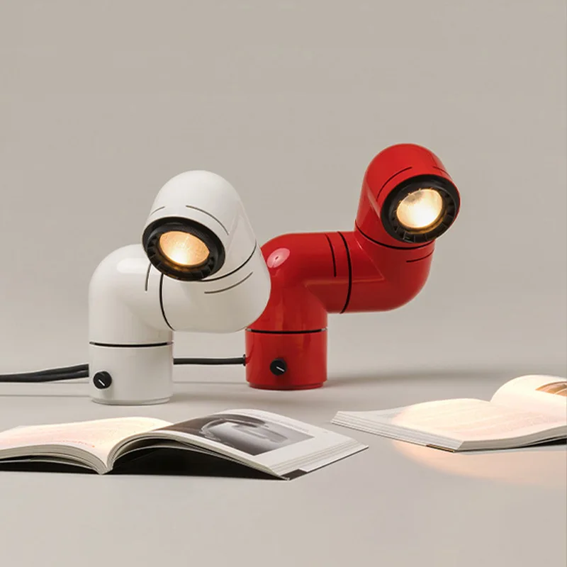 

Space Age Tatu LED Floor Lamp Modern Designer Water Pipe Table Lamp Living Room Ancient Simple Decorative Lighting