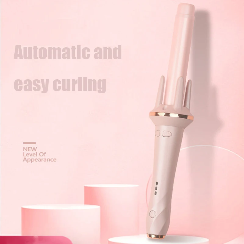 Professional Automatic Rotating Ceramic Hair Curling Iron Electric Hair Styling Tool