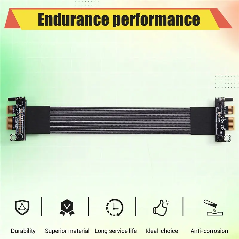 Pcie 5.0 X1 To X1 Riser Cable Male To Male Female-To-Female 15Cm Top-Rated