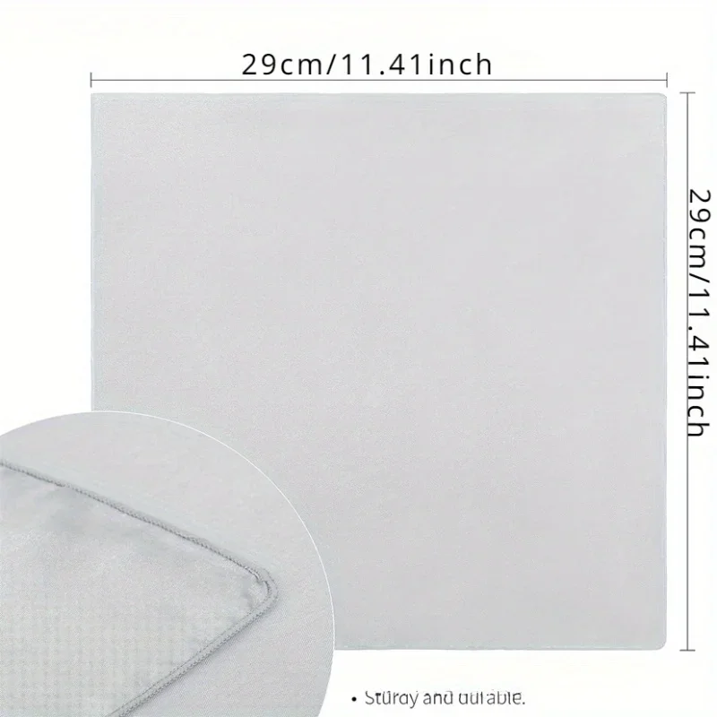 6pcs 29x29cm Table Napkins Square Dinner Napkins Washable Soft Table Napkins for Wedding Birthday Parties Decoration