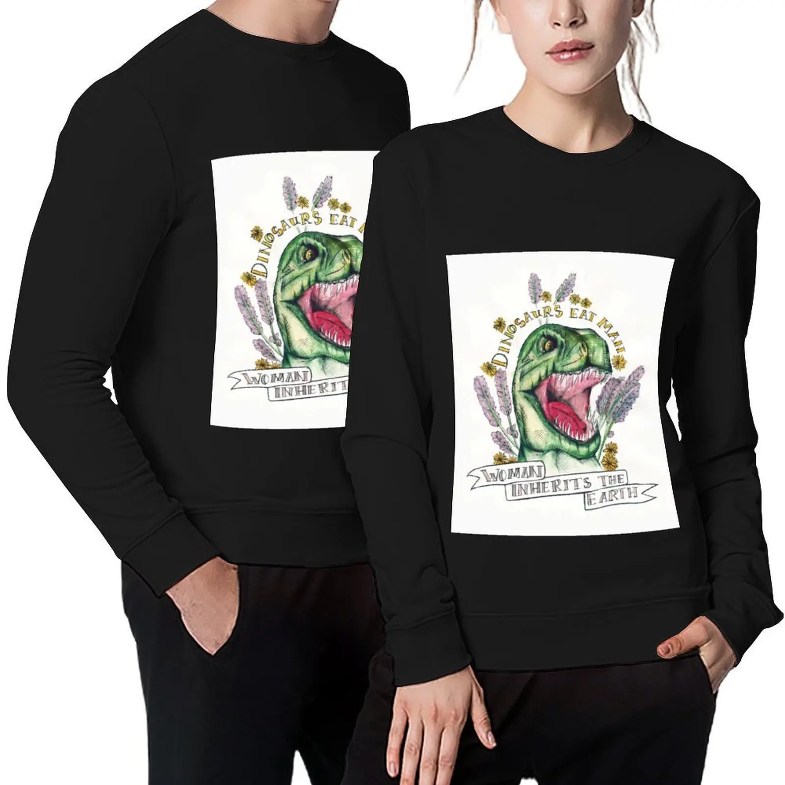 

Woman inherits earth. Pullover men clothes korean clothes fashion men graphic t shirts men new in sweatshirts