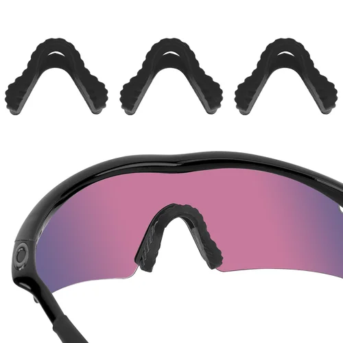 OOWLIT-almohadillas de goma para la nariz, reemplazo de almohadillas de silicona para gafas de sol Oakley M Frame Series