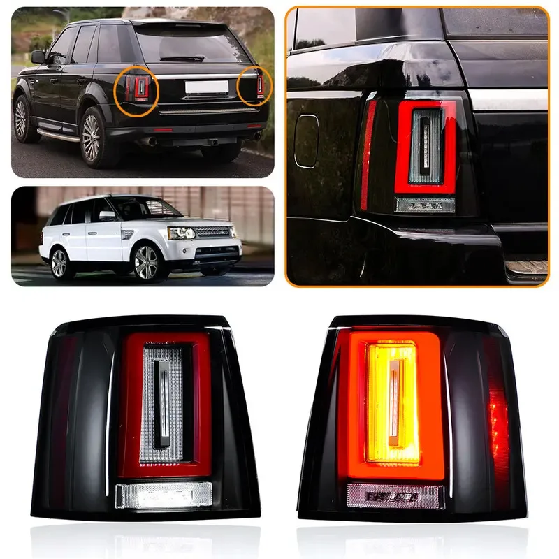 Car Rear LED Tail Light For Land Rover Range Rover Sport 2010-2013 Taillight Warning Brake Signal Lamp Assembly