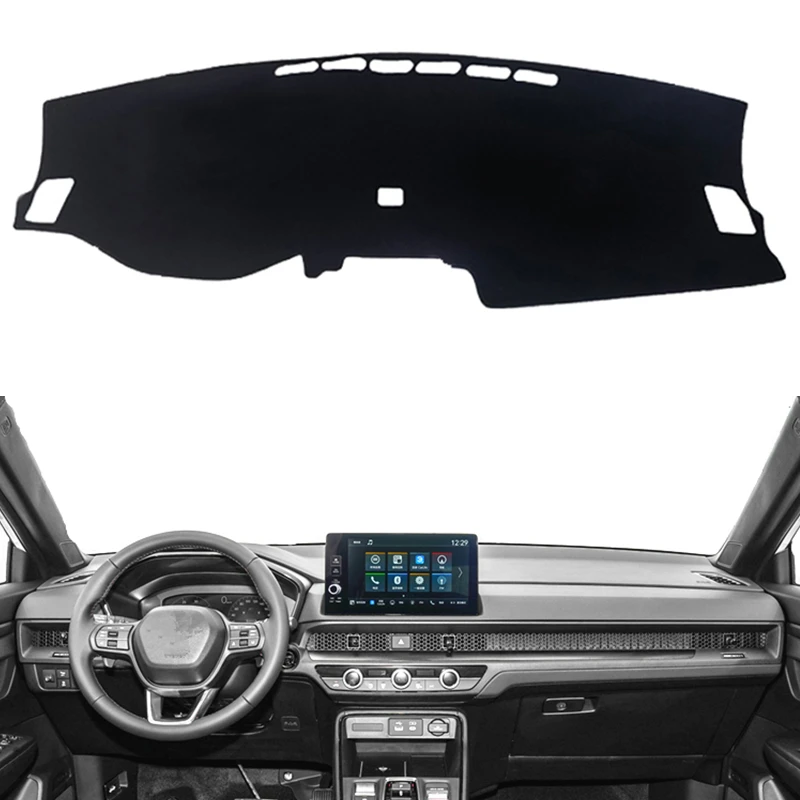 For Honda CR-V CRV 6 RS EX EX-L Hybrid 2022 2023 2024 Auto Dashboard Cover Mat Anti-UV Dash Sunshield Protect Carpet Accessories