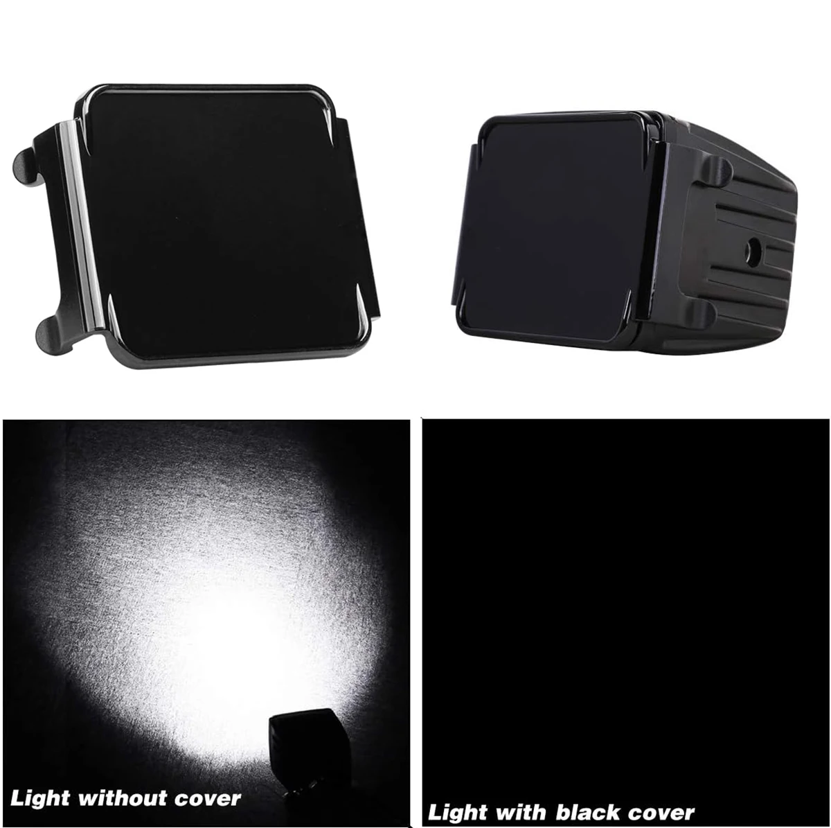 LED-Arbeitslichtleiste, staubdicht, Schutzabdeckungen, bernsteinfarben, klar, schwarz, rot, weiß, für 3 Zoll, 4 Zoll, 7 Zoll, 12 Zoll, 20 Zoll, 22 Zoll, 32 Zoll, 42 Zoll, 52 Zoll LED-Licht – Detail 14
