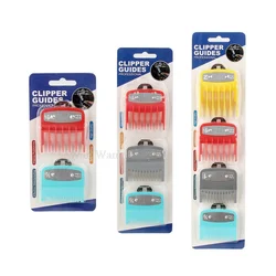 2/3/4Pcs Hair Clipper Guards For Wahl Hair Trimmer Pro Cutting Guide Combs Colour Limit Comb Barber Shop Haircut Tools Y1113