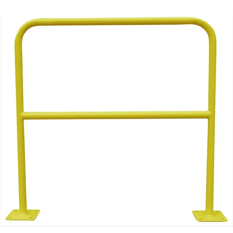 Safety fence with square base roof safety isolation fence railing