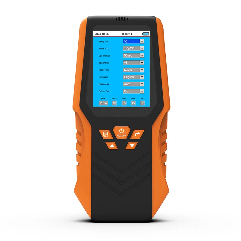 Radon Gas Detection Device for Indoor Air Safety Monitoring