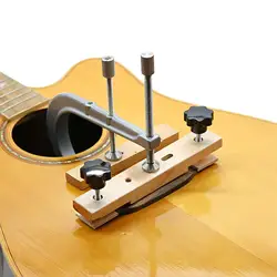 Acosutic Guitar Bridges Clamp Bridge Clamping Caul Luthier Tools Easy Installation Repair Tools Bridge Caul Clamp for Luthier