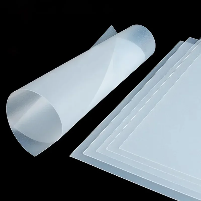 

PVC Frosted Translucent Plastic Sheet Thk0.3-2mm For DIY Model Material And Crafting