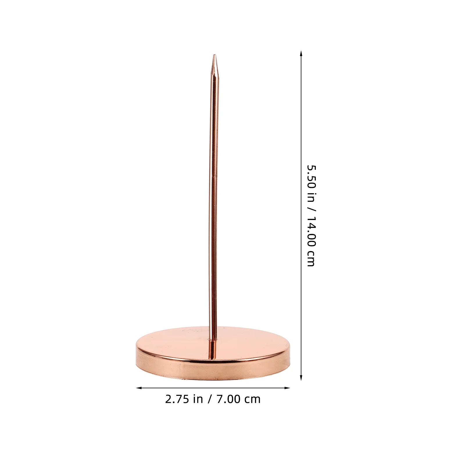 Ticket Stabber for Restaurant Invoice Spike Stick Subpoena Fork Memo Holder Office Receipt Note