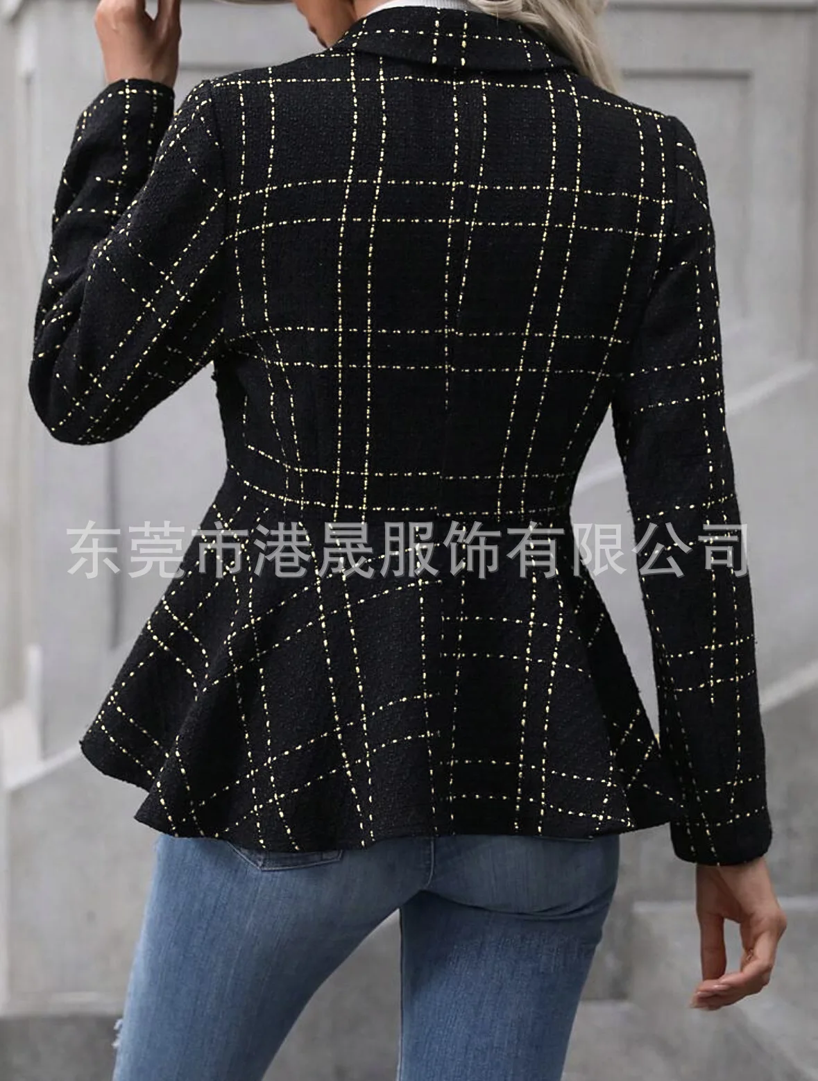 Woman Outerwears Autumn Long Sleeve Jacket For Women Winter Button Demi-Season Short Coats Elegant Women's Coat