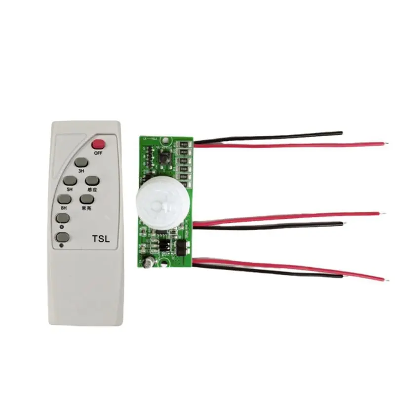 M11K-3X 3.2V 3.7V Solar Lamp Board Solar Light Circuit Board Infrared Human Induction Solar Street Light Driver Board