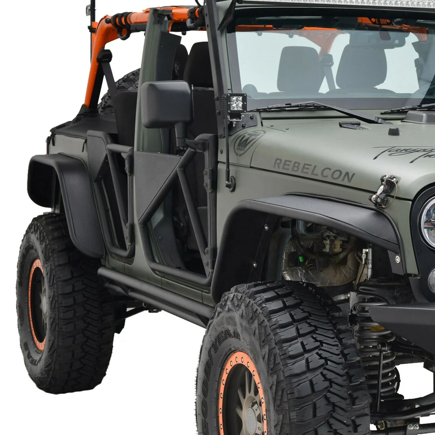 fender Flares For Wrangler JK Poison 2007-2017