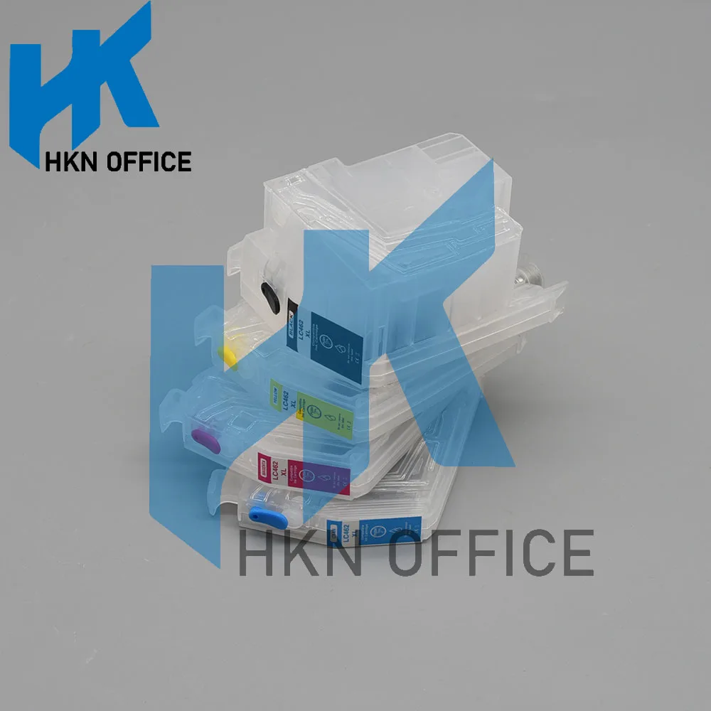 LC462 LC462XL Empty Refillable Ink Cartridge compatible for Brother MFC-J2340DW J2740DW J3540DW J3940DW Printers