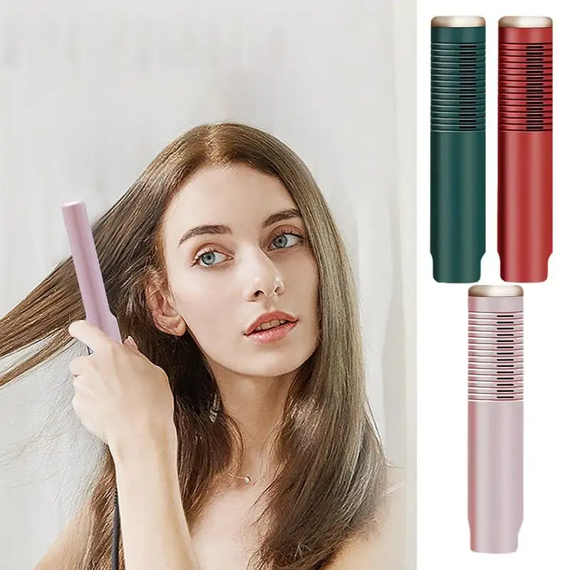 

Расческа электрическая многофункциональная для выпрямления волос, Расческа с отрицательными ионами против ожогов, инструмент для укладки, щетка для выпрямления