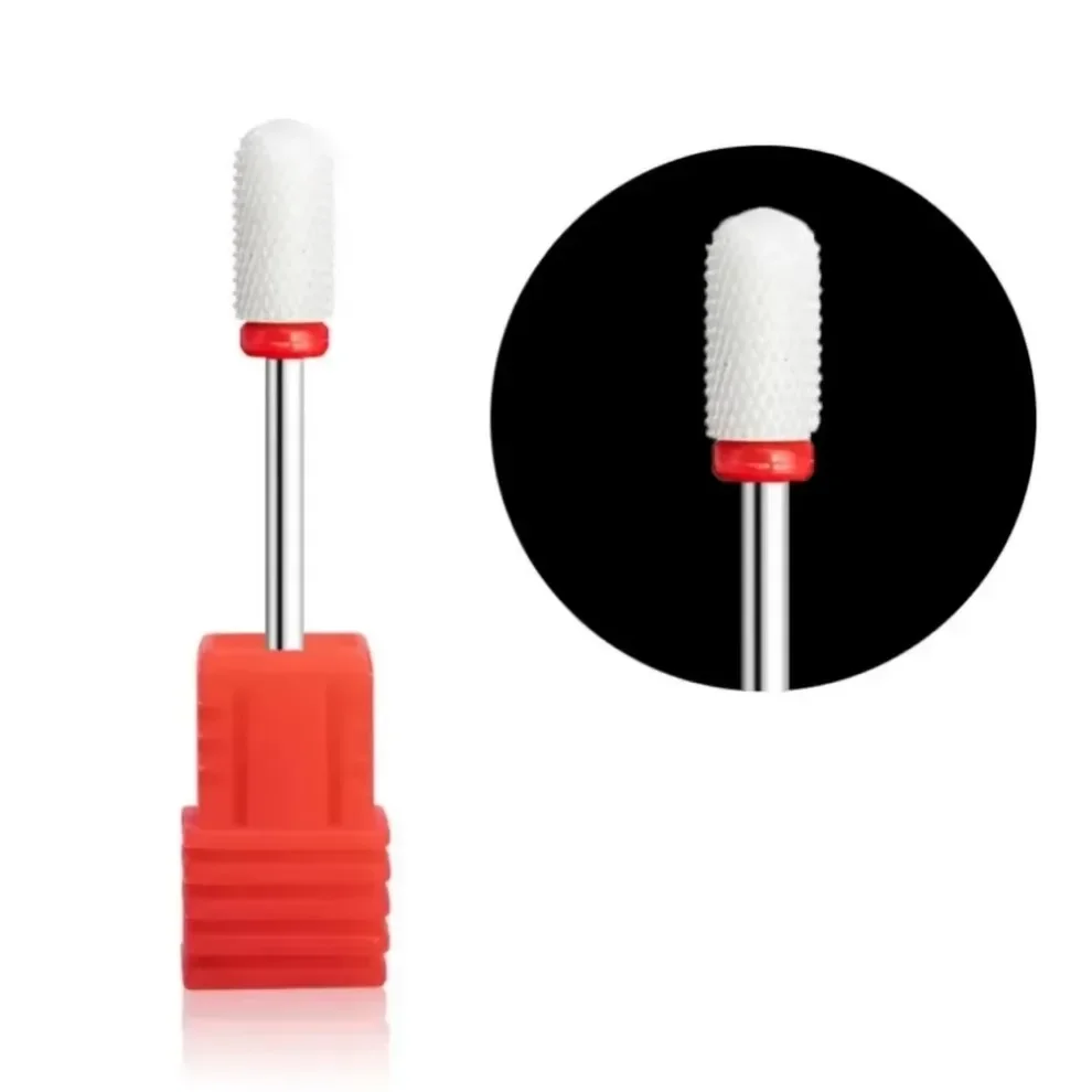 1 pièces fraise en céramique forets à ongles forets de manucure électriques pédicure moulin Bits Machine fichiers accessoires d'art des ongles outil