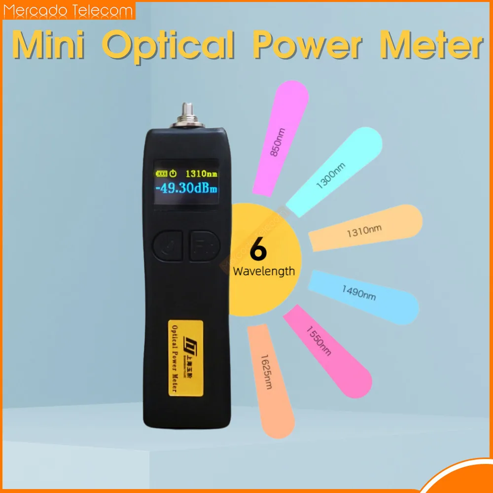 

Fiber Optic Tester YJ320 Mini Optical Power Meter For Fiber Telecommunications