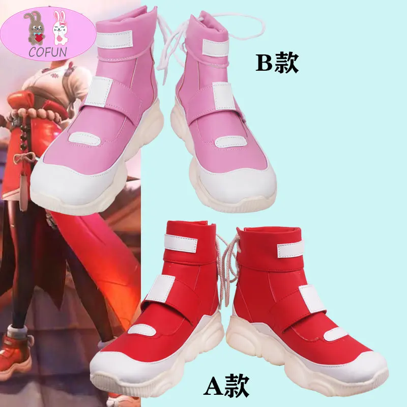 

Ow2 Kiriko Cosplay Overwatch Cosplay Shoes Halloween Game Women Men Cosplay Shoes Anime