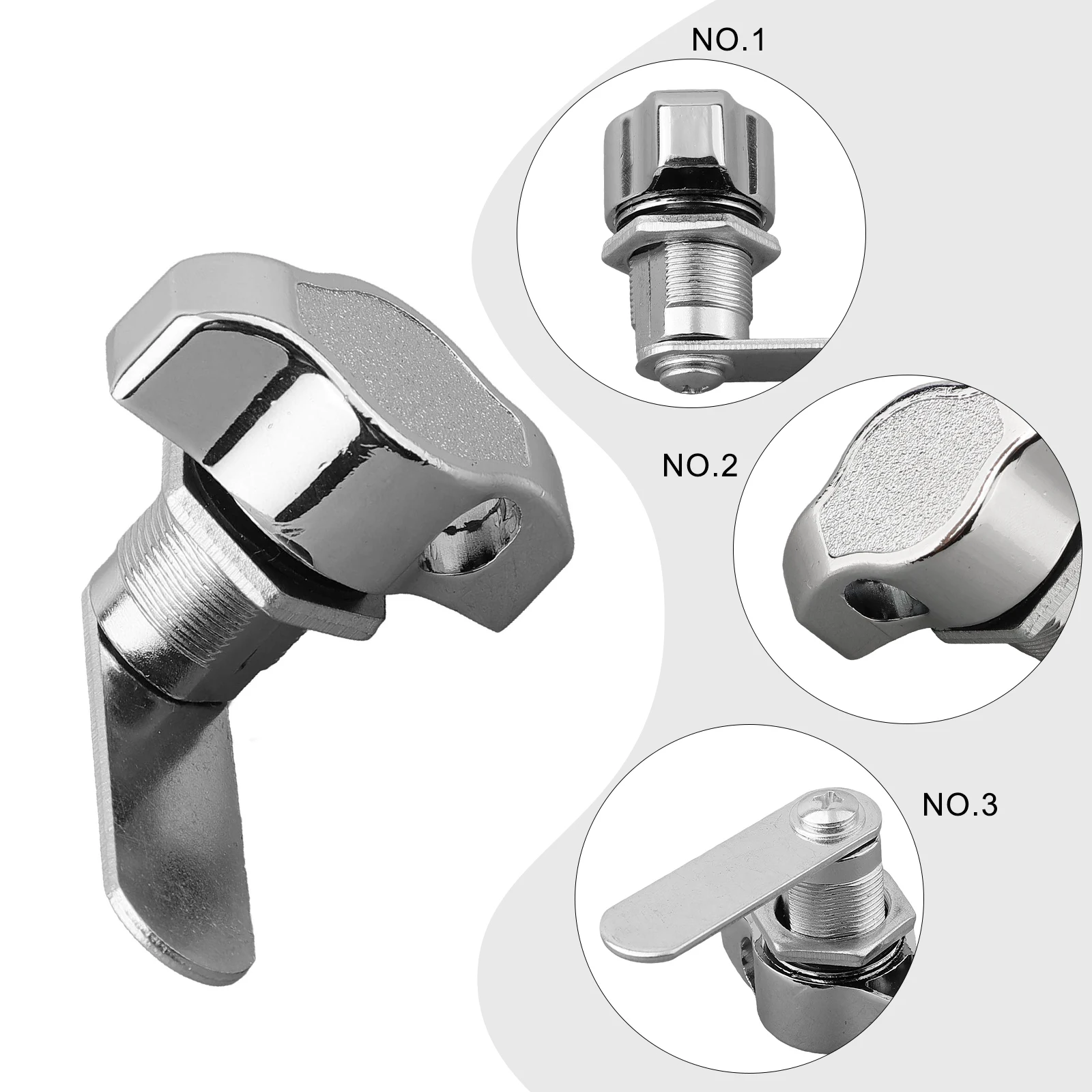 Reliable And Sturdy Handle Cam Lock Right Angle School Right Angle Design School Cabinet Door Usage Yacht Hardware