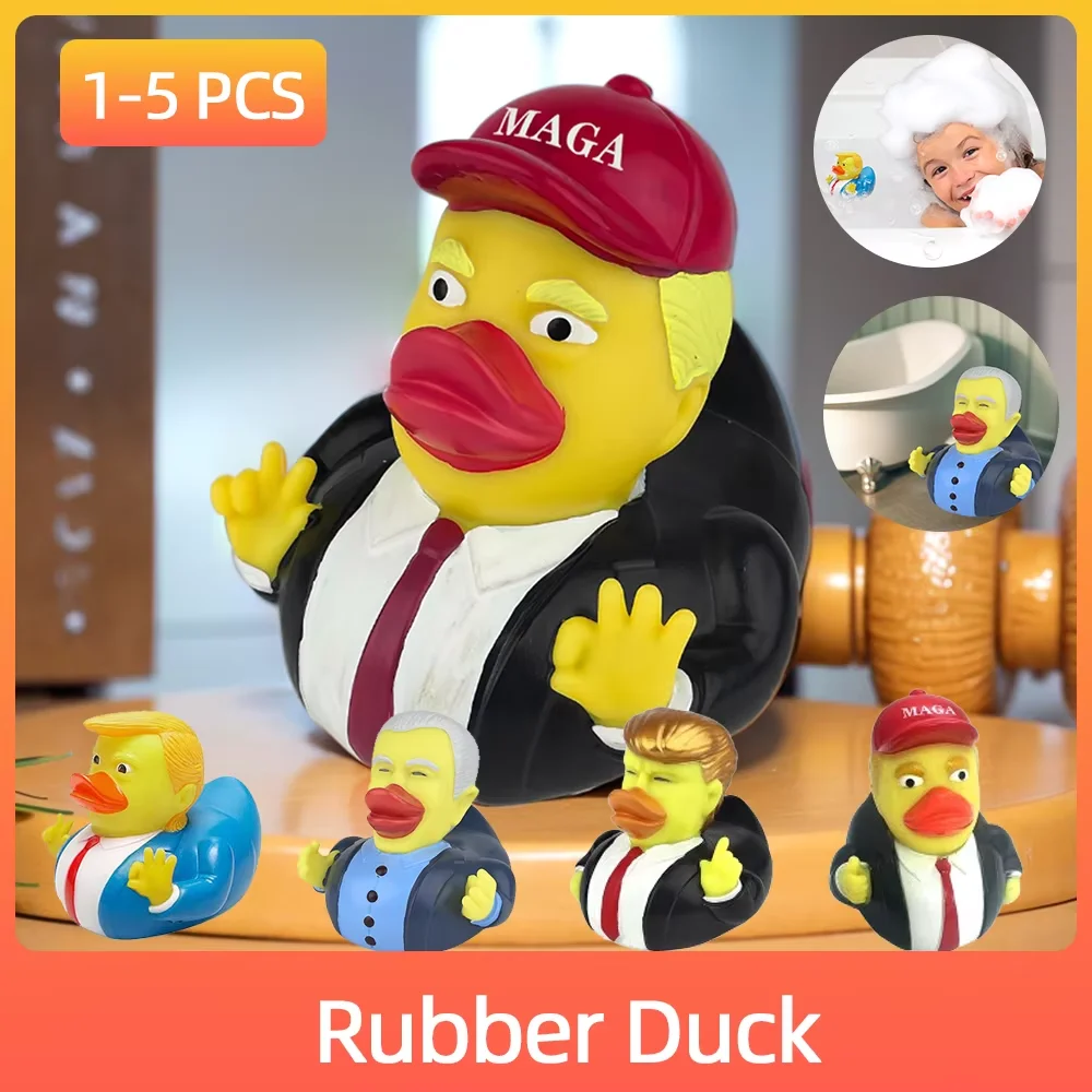 Rubber Duck Squeak Bath Duck Merchandise Rubber Duckies Bathtub Toys for Kids Gift Birthdays Baby Showers Bath Time