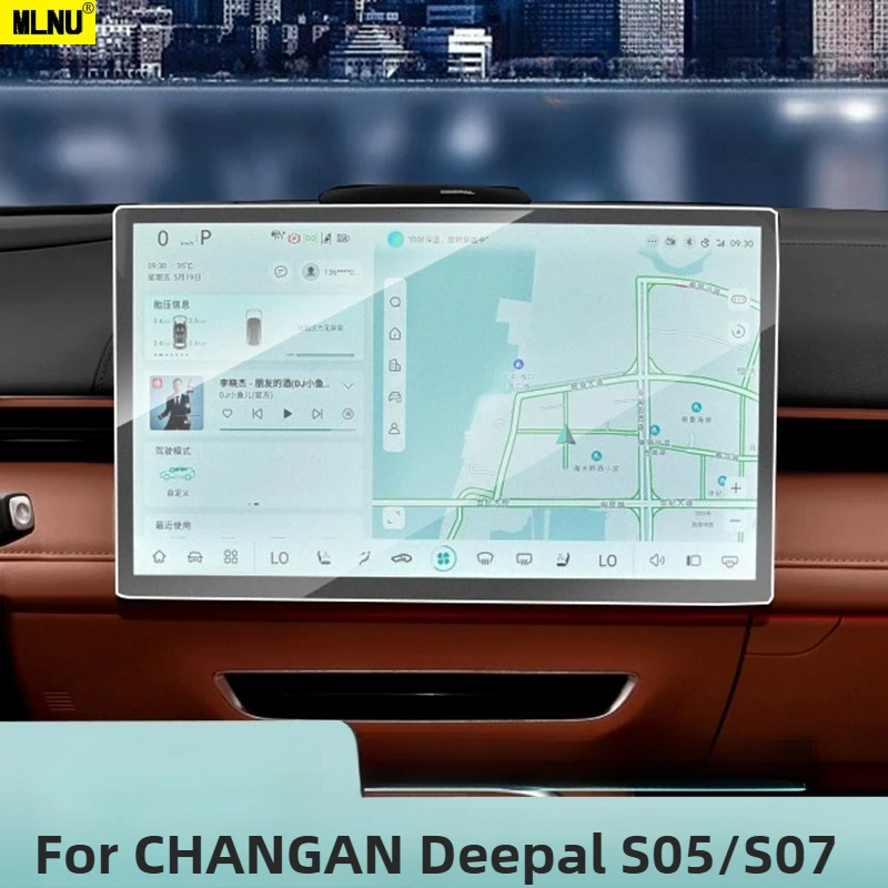 

Navigation Screen Tempered Glass Film For CHANGAN Deepal S05/S07 Accessorie 2026/2025 Anti-Fingerprint Touch-Sensitive 2022-2024