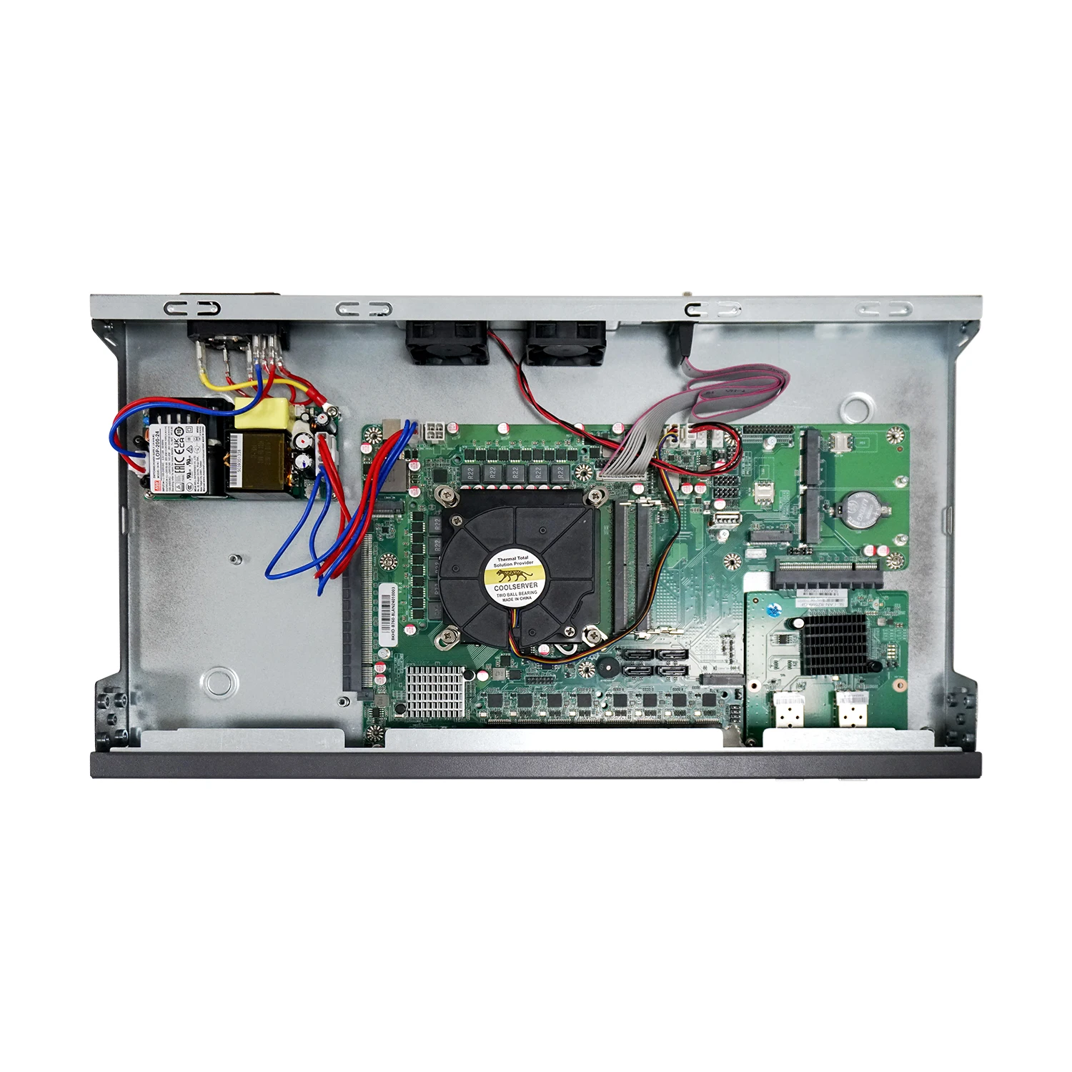 Imagem -06 - Servidor do Router da Cremalheira Ikuaios-b760 1u 8x2.5ge Lga1700 Núcleo i3 i5 i7 Intel I226 2x10g Sfp Compatível com Pfsense Mikrotik