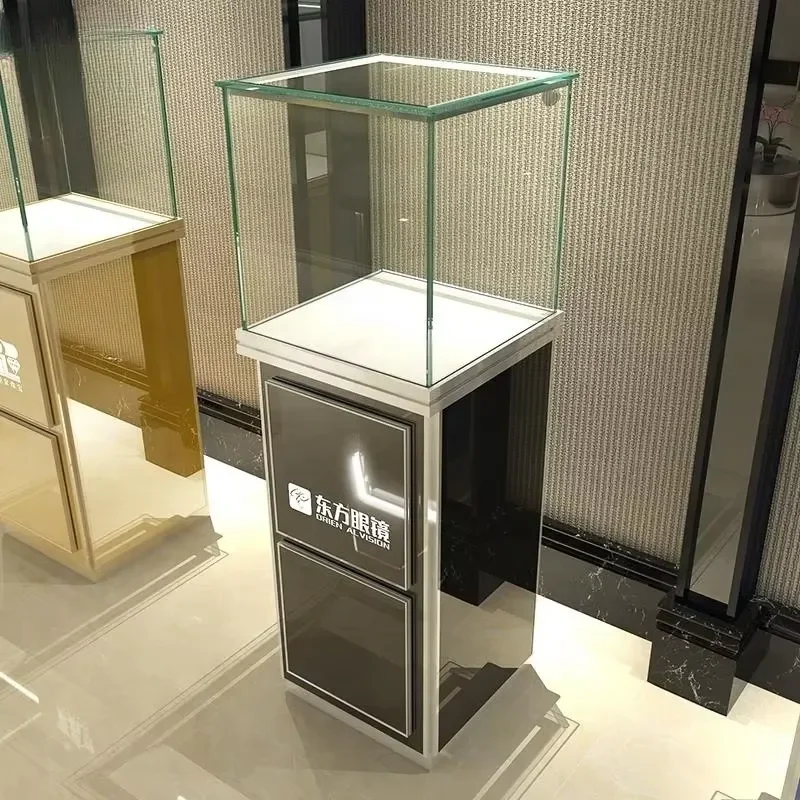 Virtual Reality Unique Furniture Store Front Gold Showroom Jewelry Aluminum LED Lit Eco-Friendly Waterproof