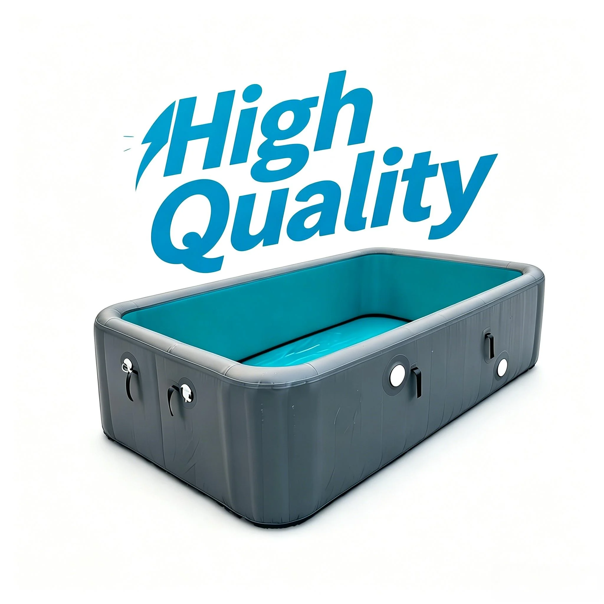 High Quality PVC Inflatable Swimming Pool Customizable Size with  Filter for Outdoor Family and Kids Use