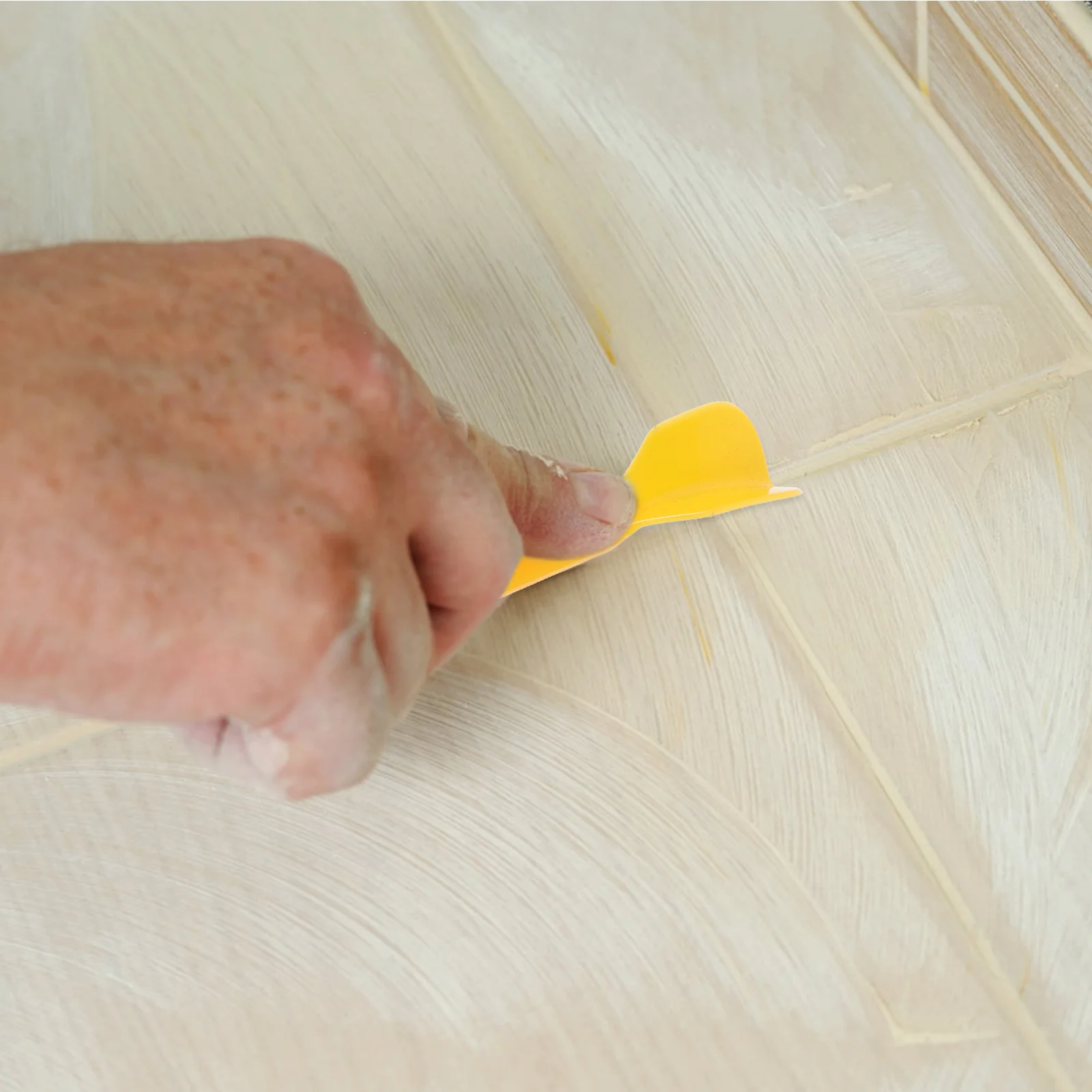 

1 Set Caulking Tools Kit Reusable Plastic Grout Scraper Ergonomic Handle For Bathroom Kitchen Tile Floor Caulking Spatula Tile