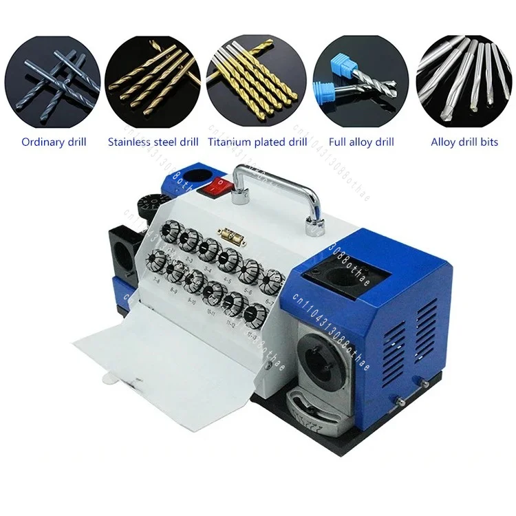 Drill Bit Small Knife Grinder Drill Special Tool  3-13MM HY-13 Twist Drill Grinder Desktop Automatic Bit Grinder