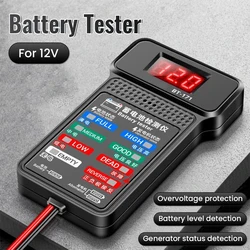 Car Battery Detector Battery Tester Multi-function Detector 12V Battery Start Test