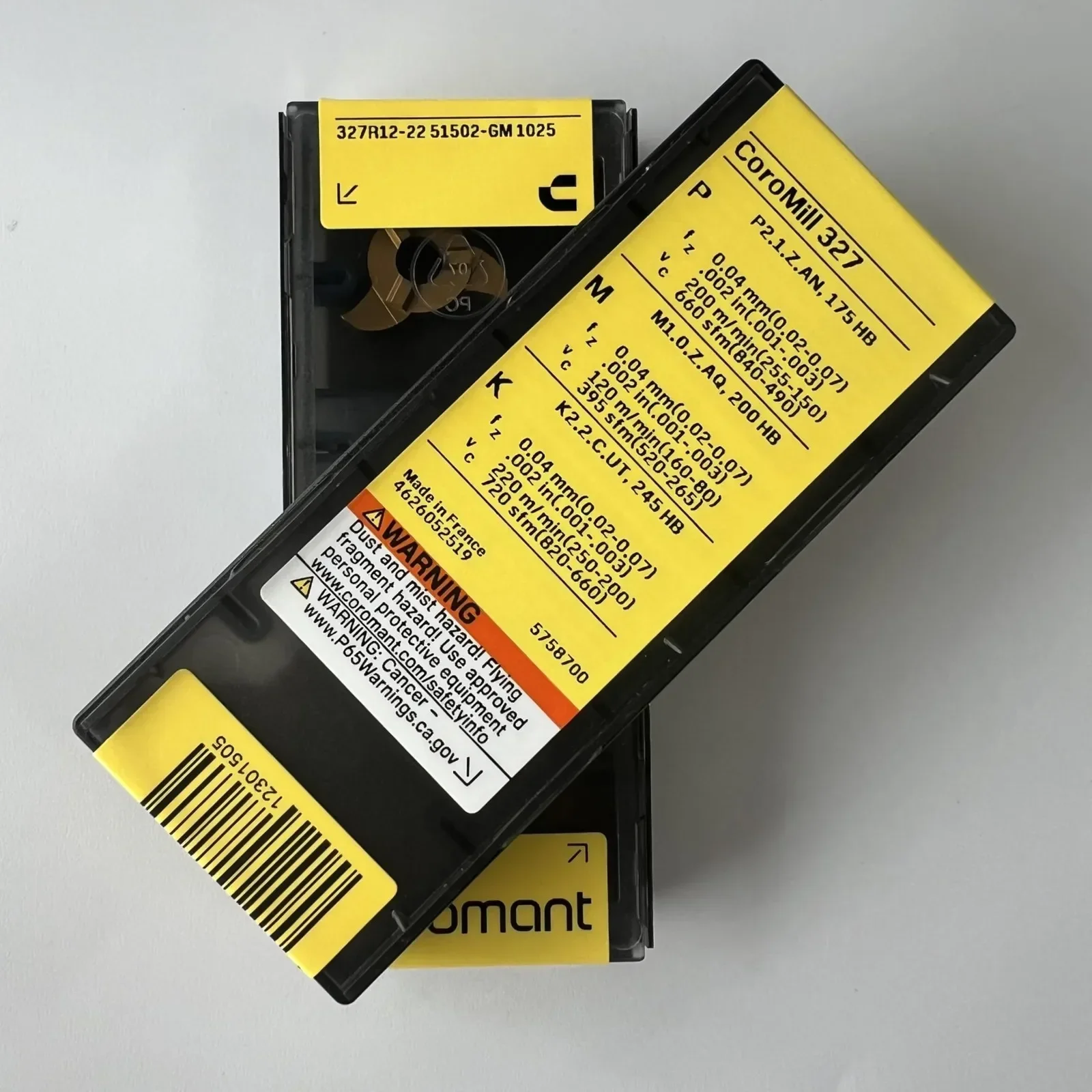 

SANDVIK-Coromant / 327R12-2251502-GM 1025 / 2 Pcs