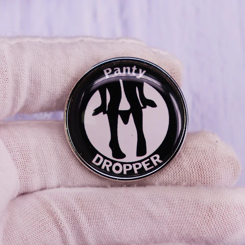 Panty-Dropper Pin Brooch