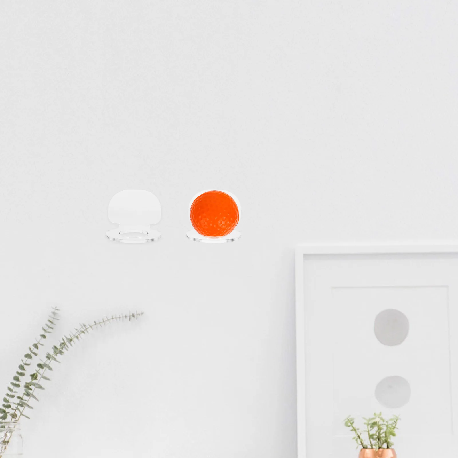 

1Set Long Lasting Acrylic Golf Balls Rack Smooth Surface No Burrs Home Exhibition Storage Baseball Storage Rack