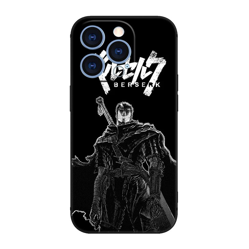 Custodia per telefono Anime Berserk buds per Samsung Galaxy M15 M55 M14 M54 F55 C55 F34 M53 M34 M33 M52 M51 M12 M13 M23 nota 10 20 Ultra 5G