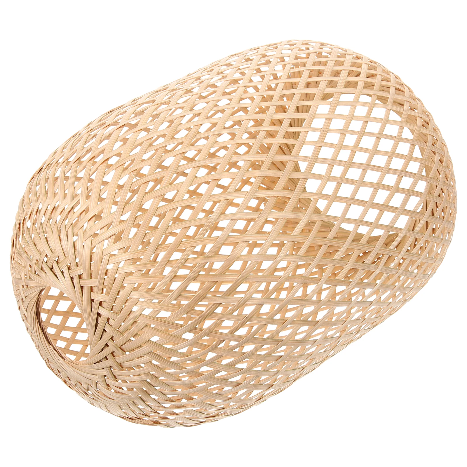 

Bamboo Lampshade 25x20 Retro Woven Pendant Light Shade Handmade Japanese Style Bamboo Decorative Shade for Bedroom Room