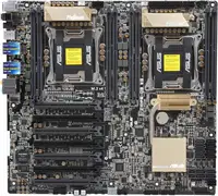 ASUS Z10PE-D8 WS EEB Server Motherboard Dual LGA 2011-3 Intel C612 PCH 4xPCIe 3.0 DDR4 512GB support E5-2600 v4 cpu 2