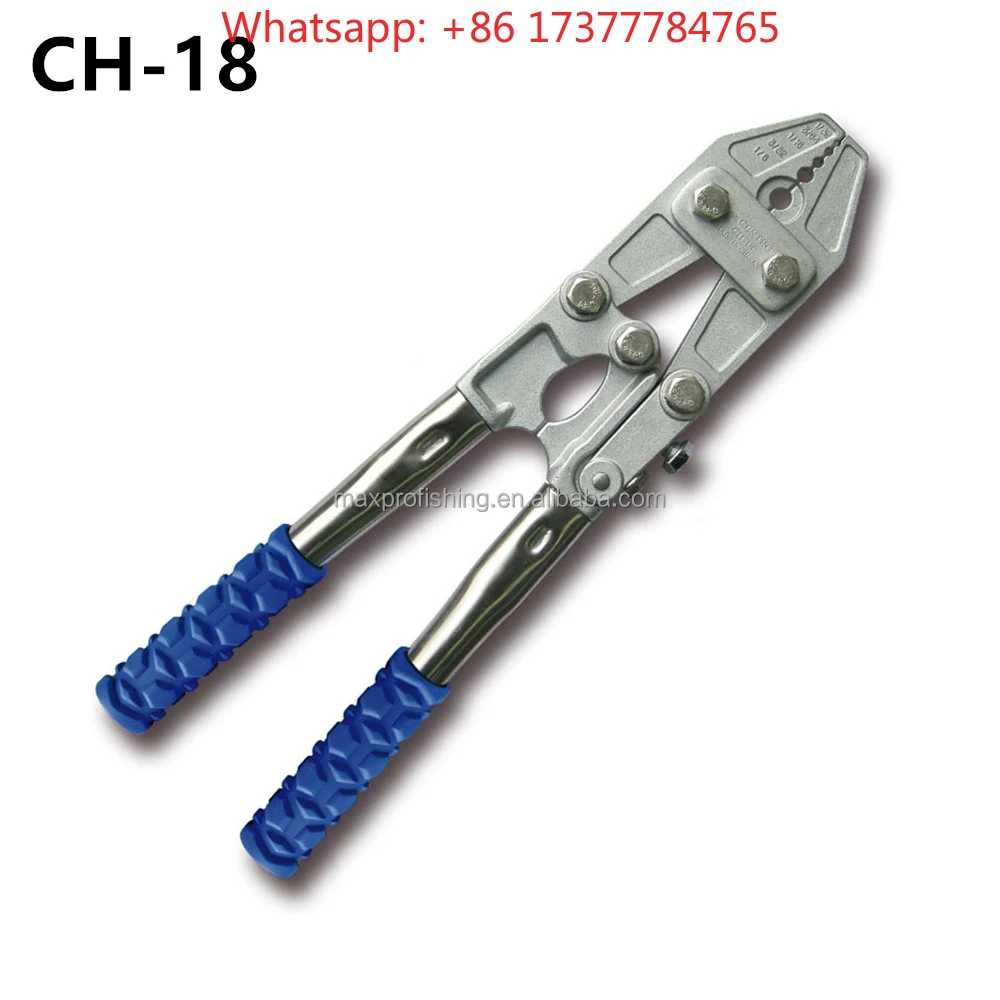 Heavy Stainless Steel Sea Saltwater Marine Swager Fishing Pliers Bench Crimper