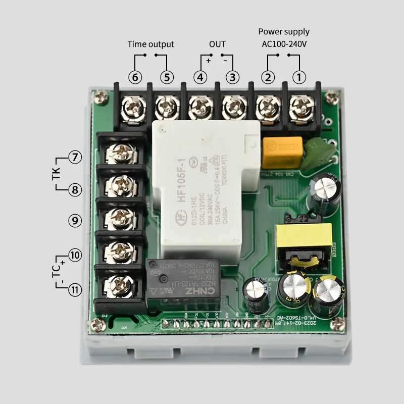 WSJ700 Temperature Controller Multifunctional Automation Thermostat Universal Input 100-240VAC Timer Counting Relay / SSR Output