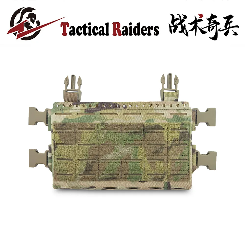 Tactical Raiders SS MK6 Modular Chest Rig Placard For LV120 Tactical Vest Accessory MOLLE Magazine Carrier Pouch