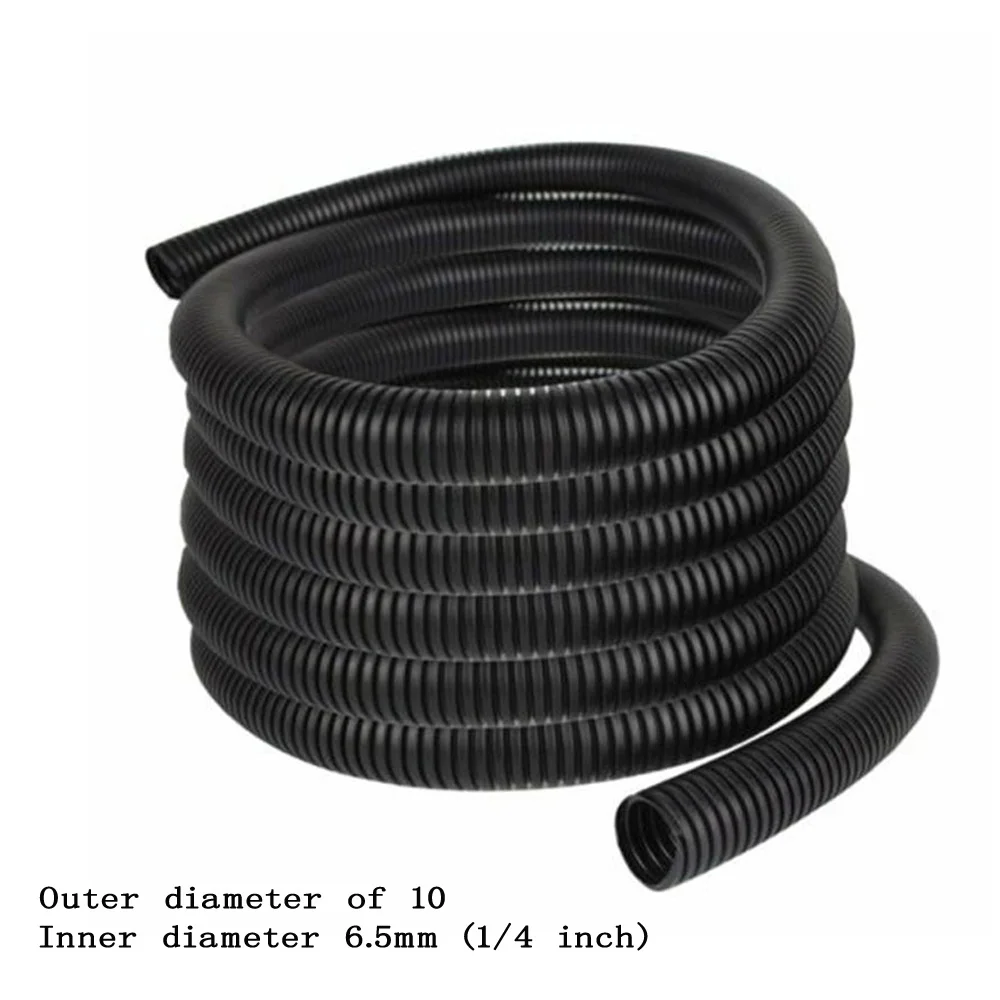 Tuyau ondulé 1/4 "3/8", tuyau de filetage isolé PP, manchon de protection pour tuyau ondulé en plast