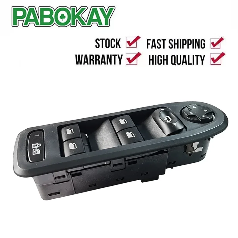 

Window Mirror Control Switch For Citroen C5 PEUGEOT 308 508 96644915 96644917XT 96644915XT 96660257XT 96659465ZD 96631328XT
