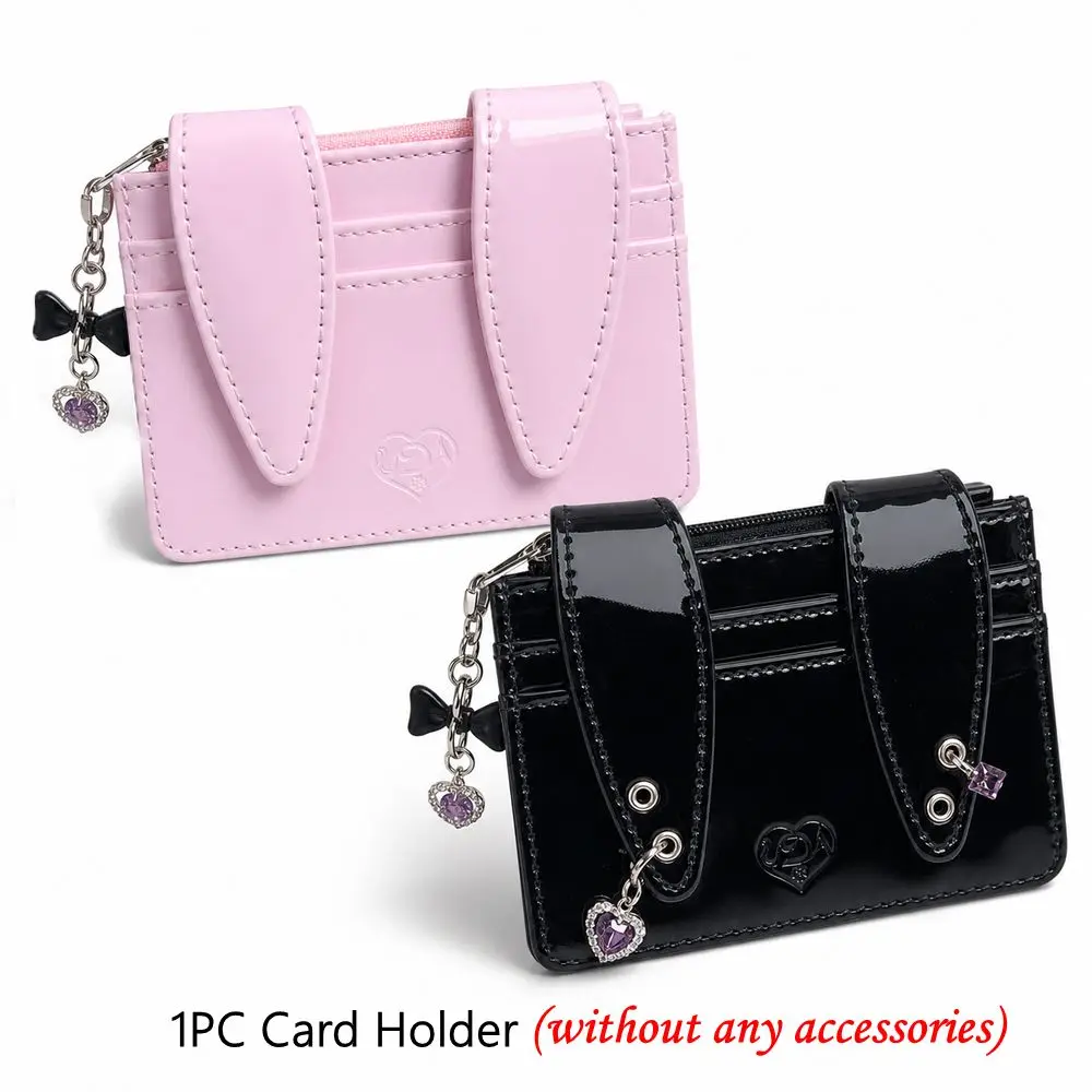 Cute Multi-Card Slot Card Holder Portable PU Leather Multi-Card Slot Storage Bag Waterproof Portable ID Card Holder