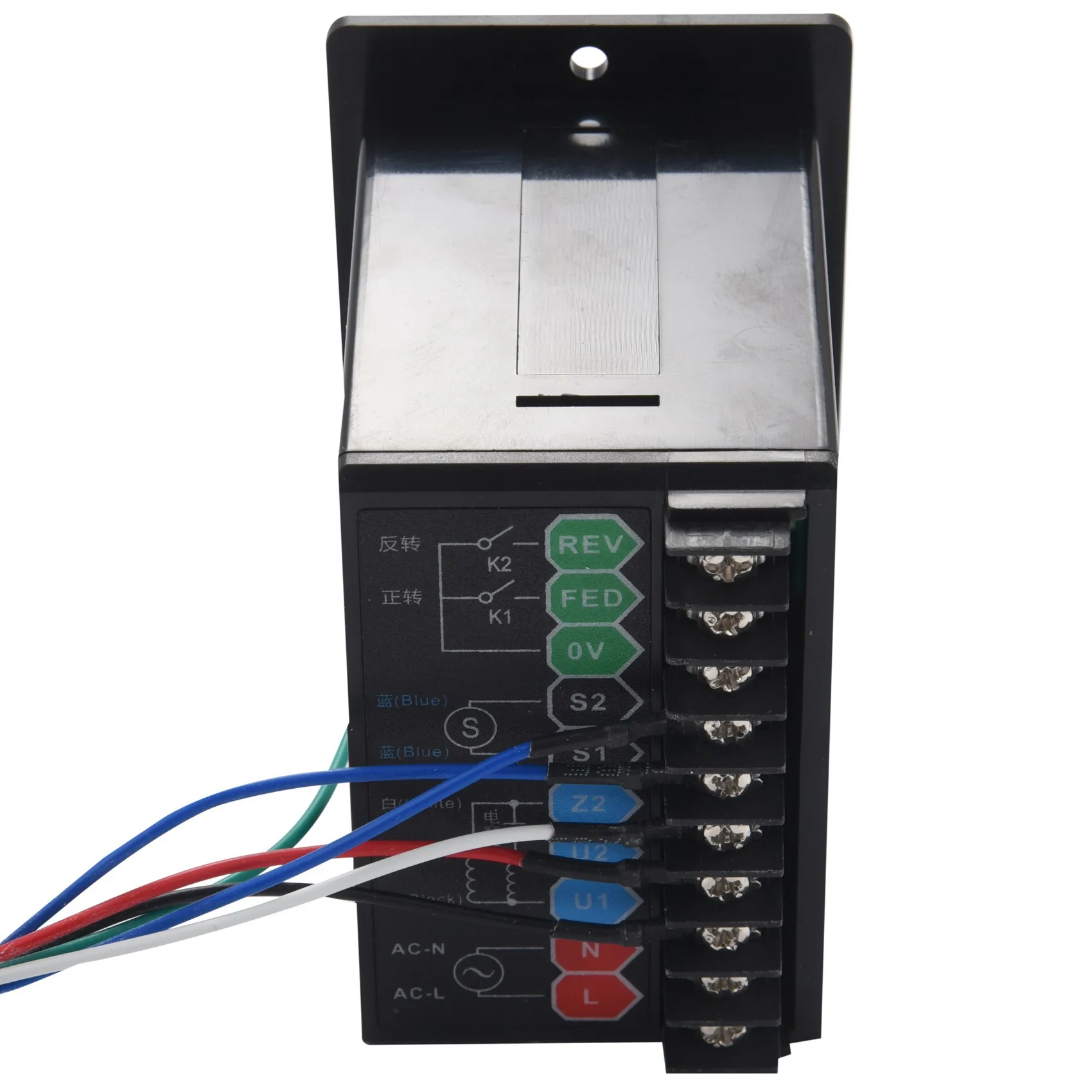 

ELEG-3X Ux-52 Контроллер скорости двигателя с цифровым дисплеем Регулятор двигателя Инструменты для плавного пуска 220 В переменного тока 6 Вт-400 Вт