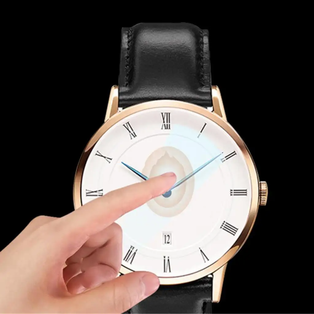 Protetor de tela de relógio inteligente de vidro temperado 9H, alta transparência, cobertura total, película protetora para pulseira esportiva Amazfit