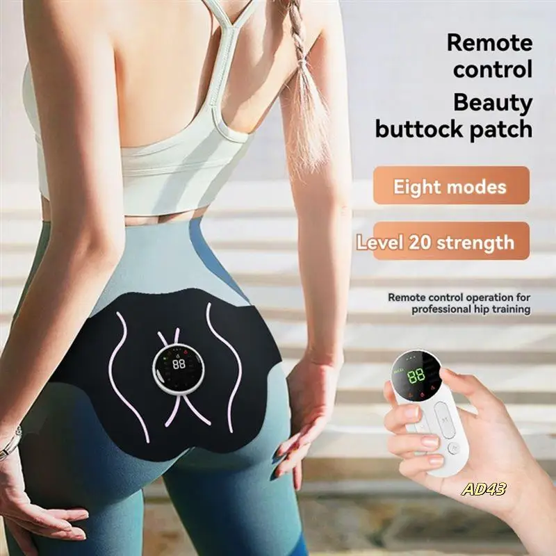 

Hip Muscle Stimulator Electric Hip Trainer Muscle Lifting Massage EMS Exercise Belt Buttock Exercise Belt